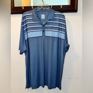 Callaway Men's Blue Golf Polo Shirt Size XL